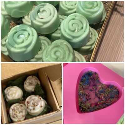 Art Students Participate in Soap Making Workshop at CyHerbia Botanical Gardens